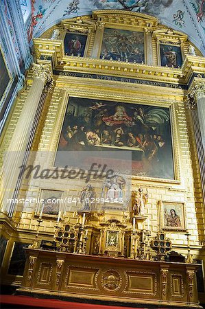 Barocke Kirche, Hospital de Venerables Sacerdotes, Santa Cruz, Landkreis, Sevilla, Andalusien, Spanien, Europa