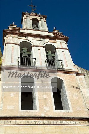 Chuch of Maria la Blanca, Santa Cruz district, Seville, Andalusia, Spain, Europe