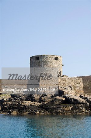 King Charles Castle, Tresco, Isles of Scilly, off Cornwall, United Kingdom, Europe