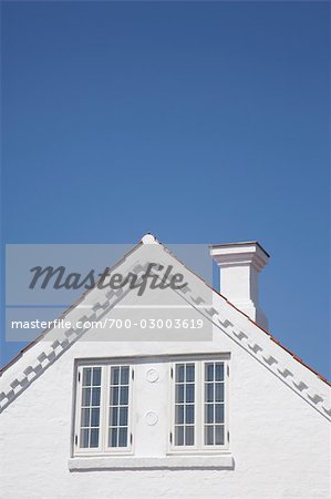 Exterior of House, Loenstrup, Jutland, Denmark