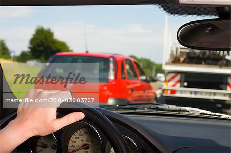 Driver's Perspective in Traffic Jam