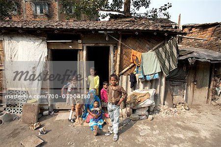 Kinder außerhalb ihrer Heimat, Tilijara, Kolkata, Westbengalen