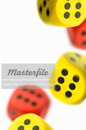 Red and Yellow Dice