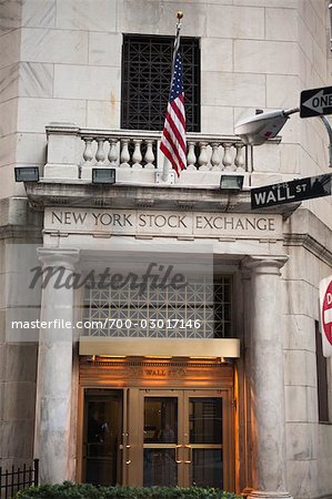 Wall Street, New York City, New York, États-Unis