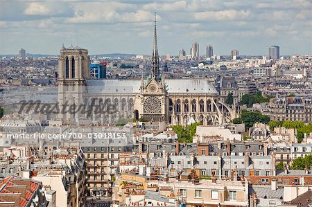 Notre Dame De Paris, Paris, Ile-de-France, Frankreich