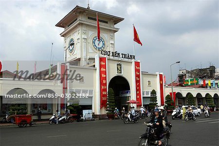 Cho Ben Thanh marché, Ho Chi Minh ville, Vietnam