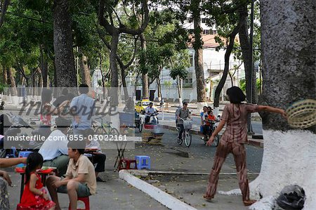 Scène de rue, Ho Chi Minh ville, Vietnam