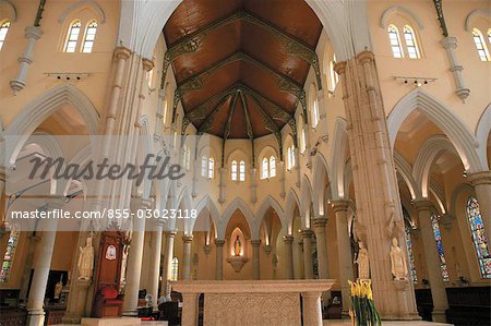 Interior of Cathedral of the Immaculate Conception,Hong Kong