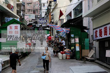 Lifestyle on Peel Street,Central,Hong Kong