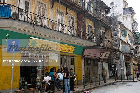 Rua das Estalagens Street,Macau