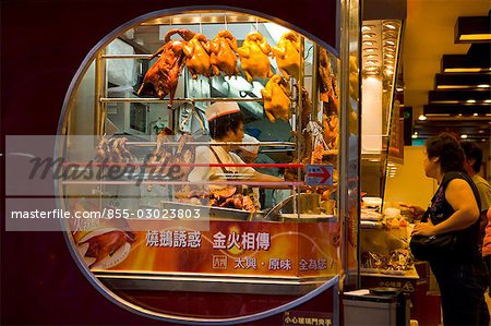 Shop Verkauf Hühner und Enten, Shau Kei Wan, Hong Kong