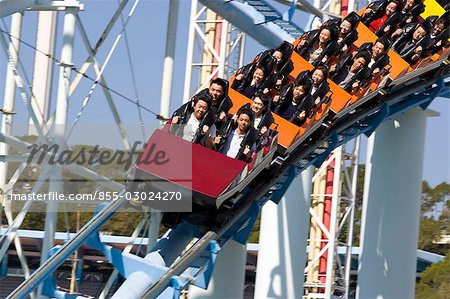 Le Dragon roller coaster, Ocean Park, Hong Kong