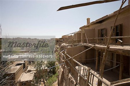Lokaler Wohnsitz in alte Stadt von Kashgar, Xinjiang Uyghur Autonomie Bezirk, Silkroad, China