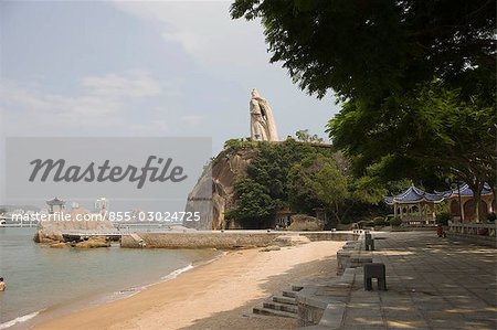 Statue of Zheng Chenggong on Gulangyu Island,Xiamen (Amoy),Fujian Province,China