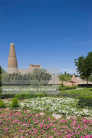 Sugongta (Emin minaret), Turpan, district d'autonomie ouïghour du Xinjiang, Chine