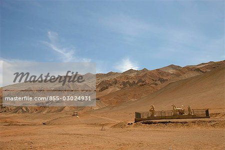Brennenden Berg, Turfan, Xinjiang Uyghur Autonomie District, China