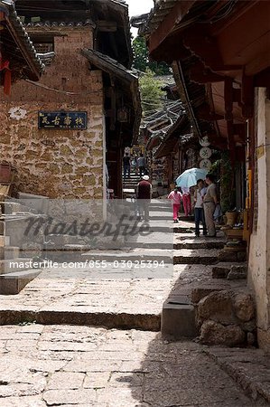 Vieille ville de Lijiang, Province du Yunnan, Chine