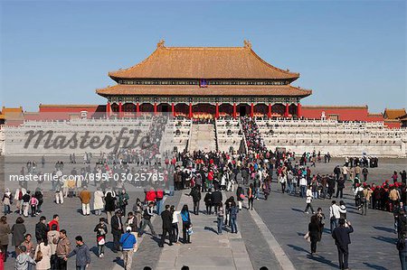 Hall of supreme harmony (Taihe Dian),Forbidden City,Beijing,China Hall of supreme harmony (Taihe Dian),Forbidden City,Beijing,China