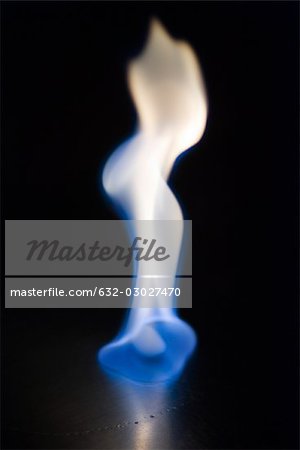 Flamme bleue