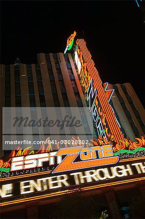 The Strip (Las Vegas Boulevard), Las Vegas, Nevada, United States of America, North America