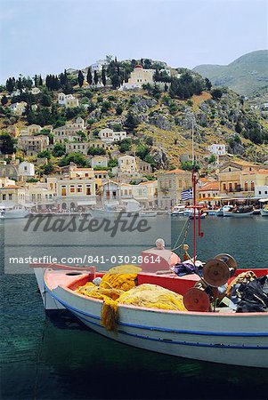 Yialos, Symi, Dodecanese Islands, Greece, Europe