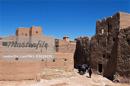 Kasbah, Boumalne du Dades, southern area, Morocco, North Africa, Africa