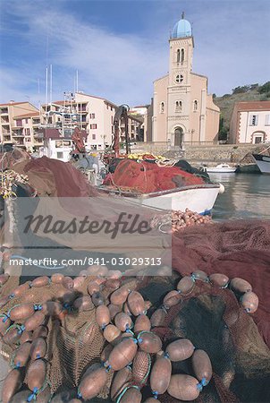 Pêche bateaux, Port Vendres, Roussillon, France, Europe