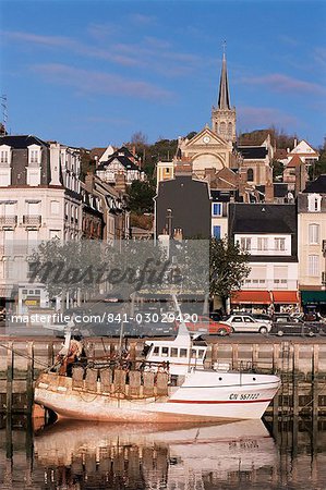 Waterfront, Trouville, Basse Normandie (Normandy), France, Europe