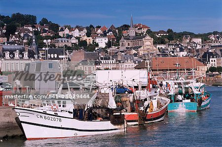 Waterfront, Trouville, Basse Normandie (Normandy), France, Europe