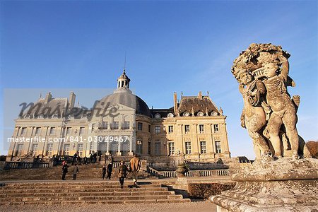 Chateau de Vaux le Vicomte, Ile de France, France, Europe