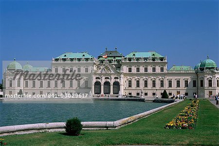Upper Belvedere, Vienne, Autriche, Europe Upper Belvedere, Vienne, Autriche, Europe