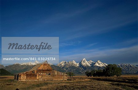 Moulton Ranch, Grand Teton National Park, Wyoming, United States of America (U.S.A.), North America
