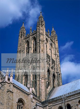 Cathédrale de Canterbury, l'UNESCO World Heritage Site, Kent, Angleterre, Royaume-Uni, Europe