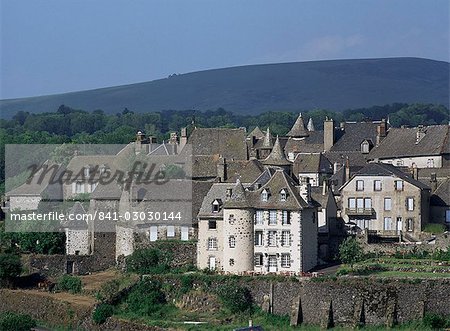 Village de Salers, Auvergne, Massif Central, France, Europe