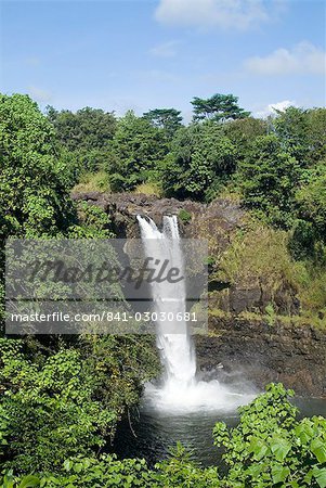 Rainbow Falls near Hilo, Island of Hawaii (Big Island), Hawaii, United States of America, North America