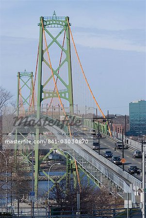 MacDonald Bridge, Halifax-Dartmouth, Nova Scotia, Canada, North America