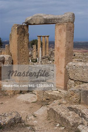 Sanctuary of Apollo, Temple of Apollo, Greek and Roman site of Cyrene, UNESCO World Heritage Site, Libya, North Africa, Africa