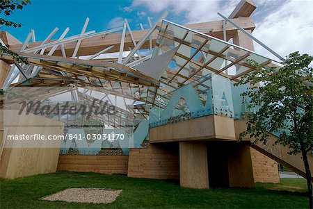 Frank Gehrys Pavillon für die Serpentine Gallery, Hyde Park, London, England, Vereinigtes Königreich, Europa