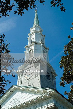 Église presbytérienne indépendante, Savannah, Georgia, États-Unis d'Amérique, Amérique du Nord