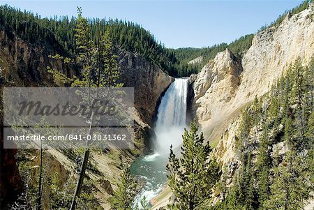 Yellowstone Canyon, Yellowstone National Park, UNESCO World Heritage Site, Wyoming, Vereinigte Staaten, Nordamerika