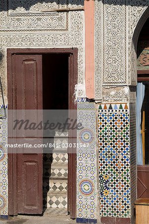 Building detail, Marrakech, Morocco, North Africa, Africa Building detail, Marrakech, Morocco, North Africa, Africa