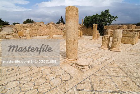 Antike römische Stadt Sufetula, Sbeitla, Tunesien, Nordafrika, Afrika