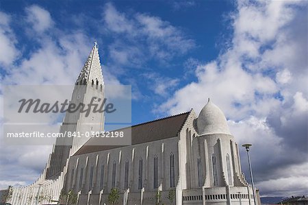 Hallgrimskirkja, Reykjavik, Island, Polarregionen