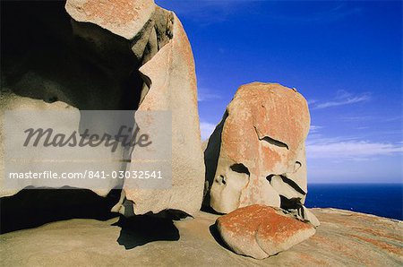 Bemerkenswerte Felsen, Flinders Chase Nationalpark, Kangaroo Island, South Australia, Australien