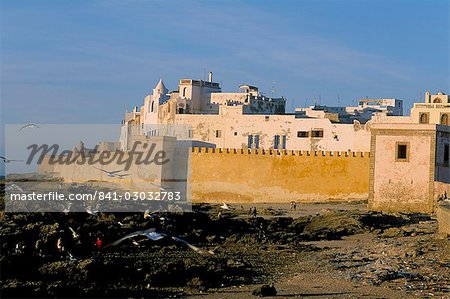 Vue sur la Medina, Essaouira, Maroc, l'Afrique du Nord, l'Afrique Vue sur la Medina, Essaouira, Maroc, l'Afrique du Nord, l'Afrique