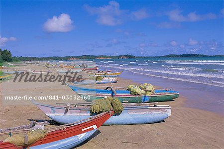 Beach at Tangalla, south coast, Sri Lanka, Indian Ocean, Asia Beach at Tangalla, south coast, Sri Lanka, Indian Ocean, Asia