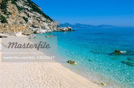 Cala Mariolu, Cala Gonone, Golfe di Orosei (Orosei gulf), island of Sardinia, Italy, Mediterranean, Europe