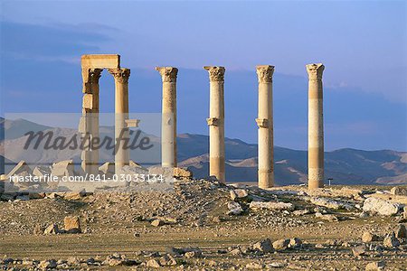 Palmyra, UNESCO World Heritage Site, Syrien, Naher Osten