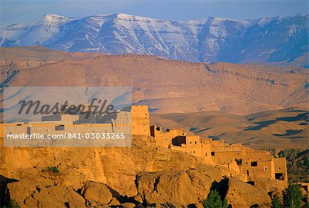 El Kelaa Me gouna, vallée du Dadès, Ouarzazate, Maroc, Afrique du Nord