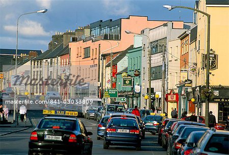 Town centre, Galway, County Galway, Connacht, Eire (Ireland), Europe